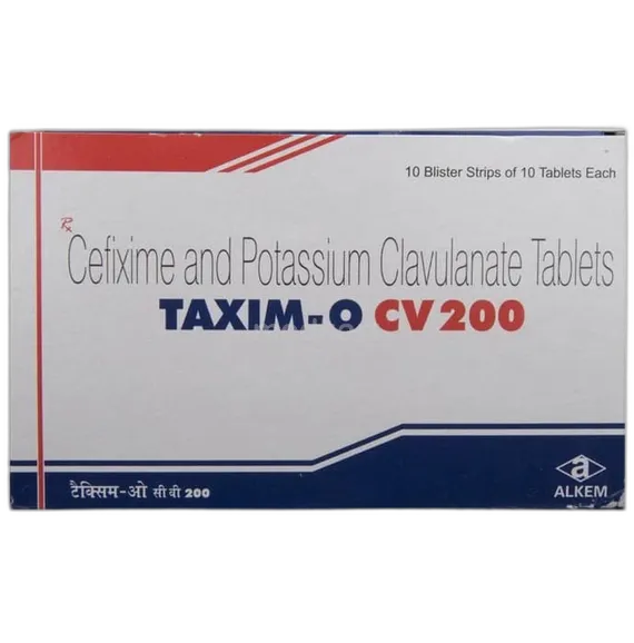 taxim-o cv 200 tablet 10's